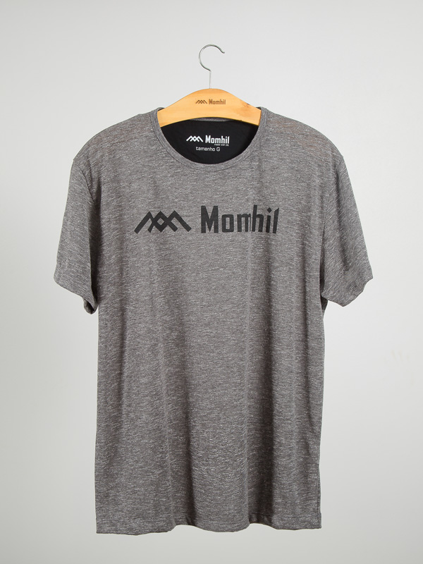 T-shirt malha botonê Basic Momhil 