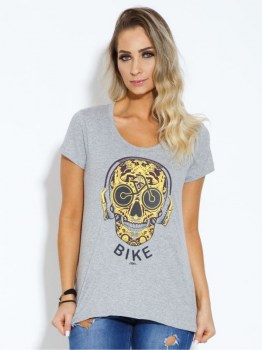 T-shirt Bike Caveira bike_129